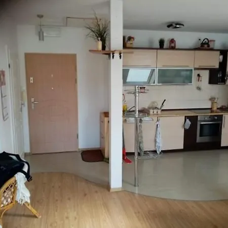 Apartmán Jasne Sloneczne Mieszkanie Niedaleko Lotniska *